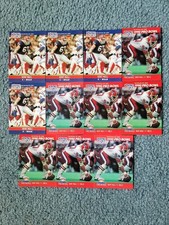 Kent Hull Football Card Mixed Lot of approx 11 cards