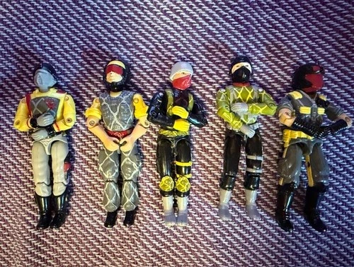 GI Joe Cobra Python Patrol Action Figure Lot (1989)