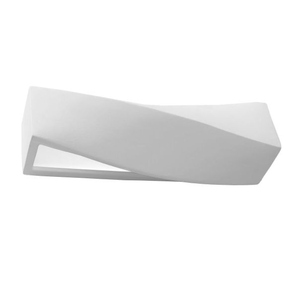 Applique Céramique Blanc E27 Créateur d'Ambiance Cosy pour Chambre
