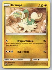 2018 POKEMON DRAMPA DRAGON MAJESTY 51/70 UC NM A91868 FREE S&H