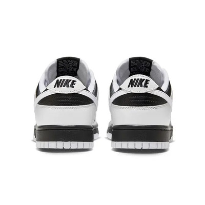 NIKE DUNK LOW RETRO 'REVERSE PANDA' SNEAKERS SHOES BLACK AND
