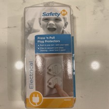 Safety 1st Press  n Pull Plug Protectors 16 Pack - New