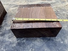 BLACK WALNUT TURNING LATHE 8x8x3  1 Pcs