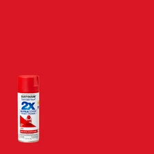 12 Oz. Satin Apple Red General Purpose Spray Paint