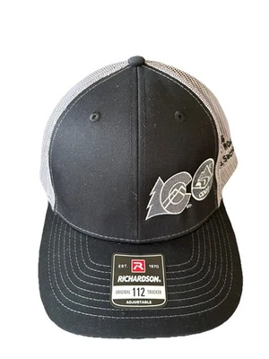 Richardson 112 Classic Mesh Snapback Trucker Cap - CDOT patch embroidered - New! - Image 1 of 4