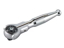 KTC BRSW3S, 3/8"Sq. Round Swivel Head Ratchet Short