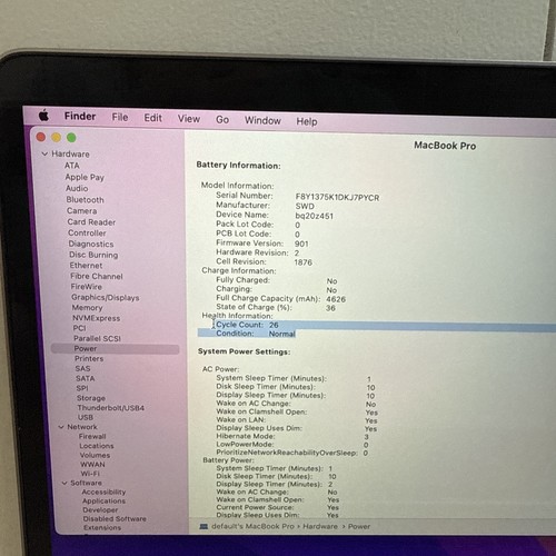 Apple MacBook Pro 2020 13” Core i5 2Ghz 16GB Ram 512GB SSD Monterey FREE SHIP!!! - Afbeelding 5 van 12