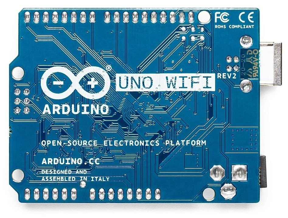 Arduino UNO WiFi Rev.2, für IoT-Anwendungen, Wi-Fi-Modul, ATmega4809 - Bild 3 von 3