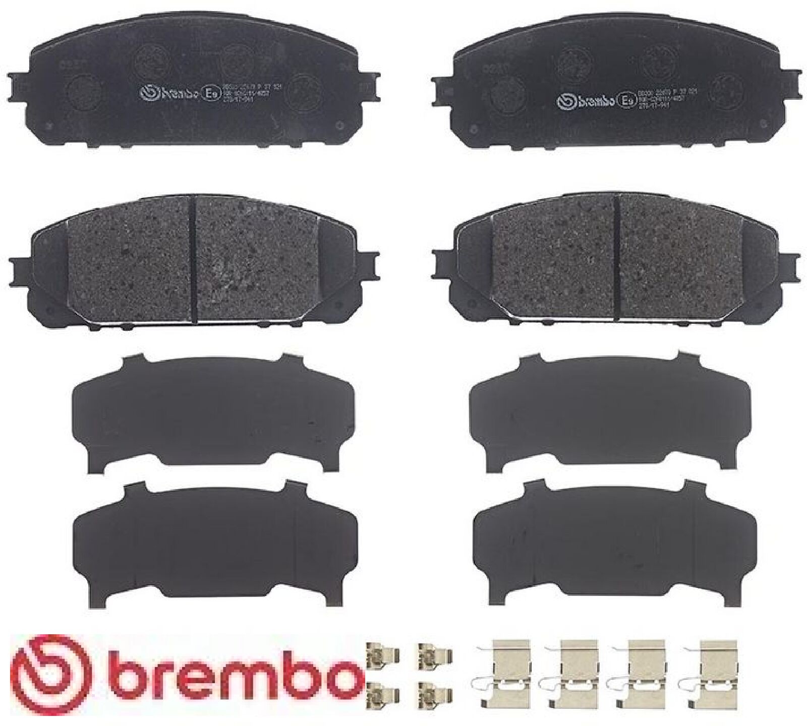 Für BREMBO KLOCKI SZCZEKI CYLINDERKI P 37 021 BRAKE PADS FRONT JEEP CHEROKEE 14 - Bild 3