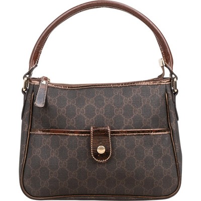 Gucci Monogram GG Coated Canvas Handbag Tasche