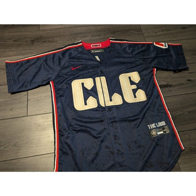 #ad Jose Ramirez #11 Cleveland Guardians Navy City Connect Jersey Small $49.00