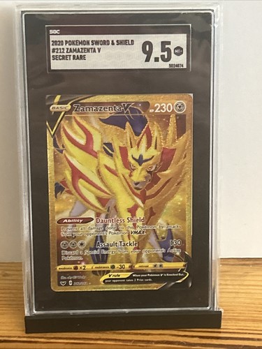Zamazenta V graded SGC 9.5 for sale on eBay