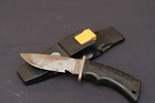 Vintage Hippo Diving Equipment Dive Knife w/ Locking Sheath Scuba Divers