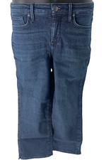 NYDJ Curves 360 Slim Straight Capri Jean Mequite