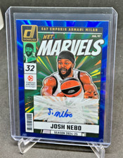2024/25 Donruss Basketball Euroleague Net Marvels JOSH NEBO Blue Auto 18/49
