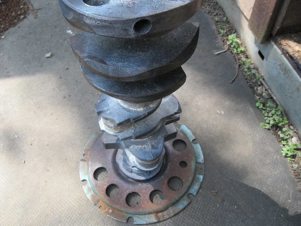  Cigüeñal de acero 389 Pontiac Arma #544191 original usado 1963 Bonneville GM OEM Foto 2 de 4