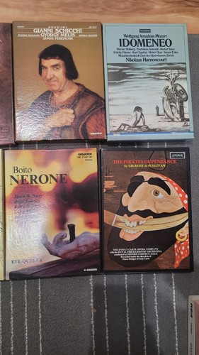 Rare Lot×21 Original Cassettes Tape Opera Wagner Bizet Mozart Bartok Tchaikovsky - Picture 4 of 14