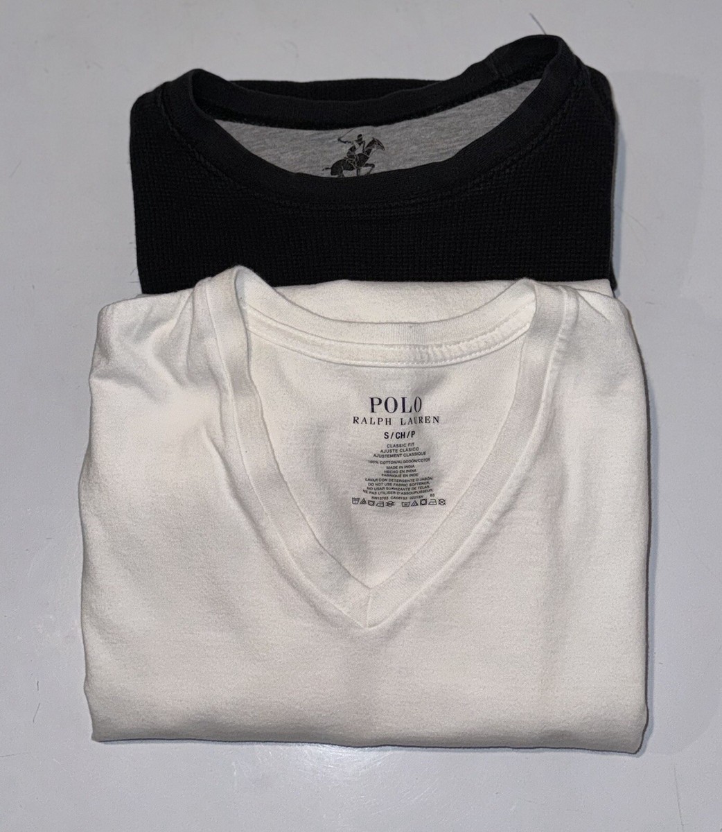 Mens Polo Bundle Long Sleeve/Short Sleeve T-Shirts Size Small