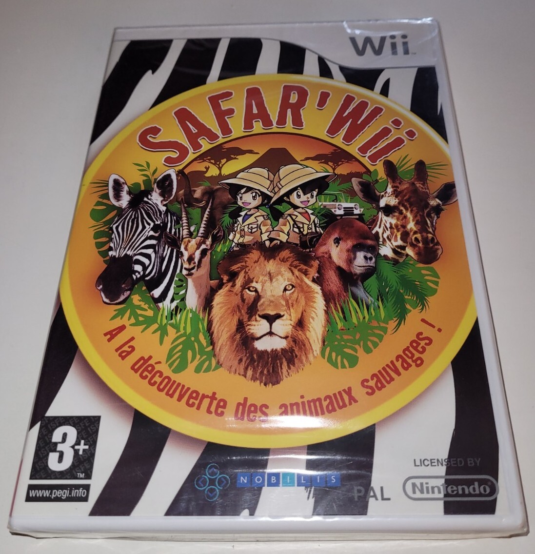 Nintendo Wii – Safar’Wii – Neuf Sous Blister