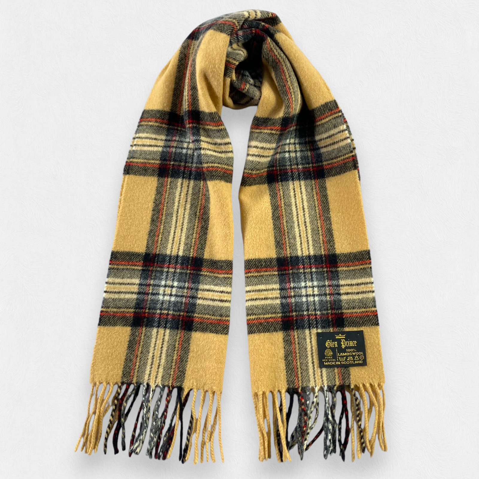 Glen PrinceScarf Muffler Winter Neck Scarf Wool Scarves