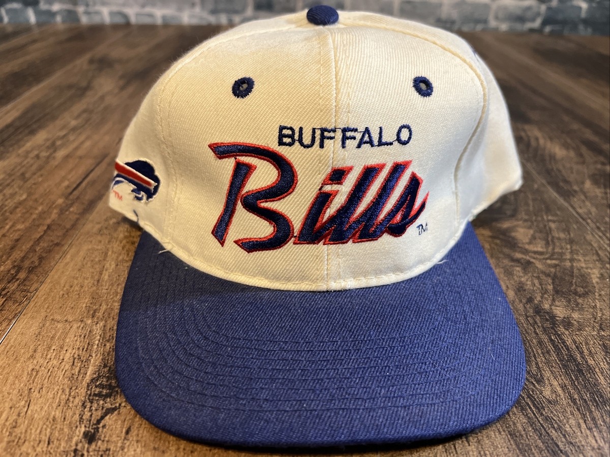 Vintage 90s Buffalo Bills Sports Specialties Wool Script SnapBack