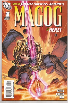 MAGOG #1   1ST APPEARANCES   HOWARD PORTER & JOHN DELL VARIANT COVER
