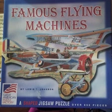 Famous flying machines Shaped Puzzle  650 Pieces