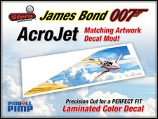 Stern James Bond 007 Pinball ACROJET Custom D...