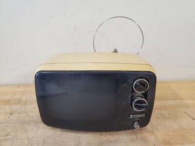 VINTAGE 1976 Hitachi I-28 TV Television - Untested - No VINTAGE 1976 Hitachi I-28 TV Television - Untested - No