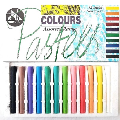 12er Set Jakar Bunte Künstler Pastelle Art Skizzieren Zeichen Stifte