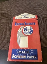 1946 Kopeefun Vintage Magic Copy Paper Kit Extra Sheets Copy Cartoons Tracing