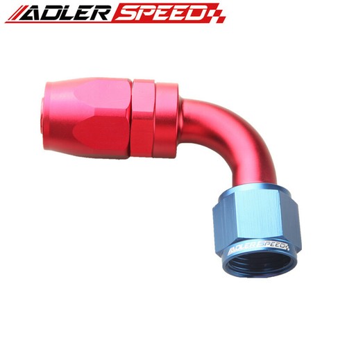 90 Degree AN4 AN6 AN8 AN10 AN12 16 20 Aluminum Swivel Hose End Fitting Adapter - Bild 8 von 20