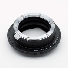 Rayqual Lens Mount Adapter for Nikon F lens to Fujifilm GFX-Mount Camera