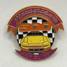 NASCAR 1997 Pennsylvania 500 Pocono Raceway Long Pond Race Racing Lapel Pin