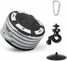 IronTree Gear IP7 Portable Waterproof Wireless Bluetooth Speaker With IOS BLACK 