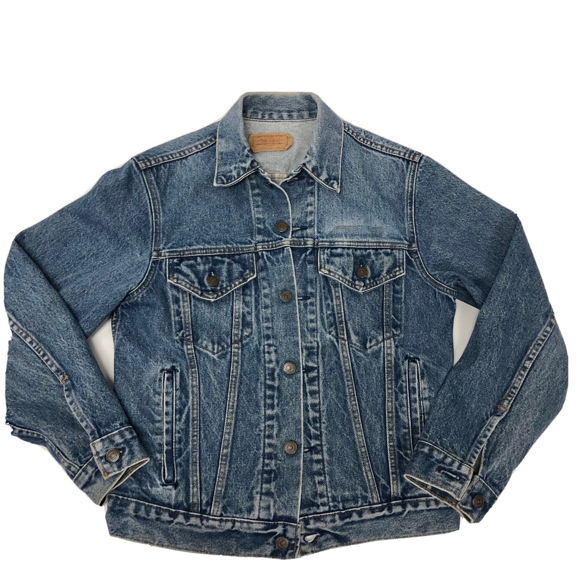 Levi’s 70506−0216 Vtg 80's Levi's 70506 0216 Type 3 III Blue Jean TRUCKER Coat
