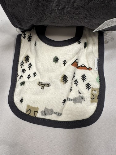 gerber 3 pack camping bibs 0-6 months - Picture 4 of 9