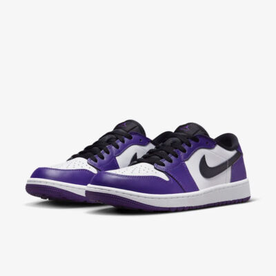 Nike Jordan 1 Low Golf Court Purple White Men's Sneakers Shoes