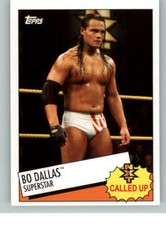 2015 Topps WWE Heritage NXT Called Up #15 Bo Dallas