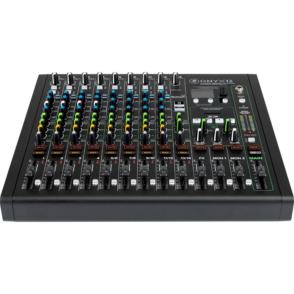 Mackie Onyx 12 12-Channel Analog USB Mixer For Multitrack Recording & Live Sound - Image 4 of 4