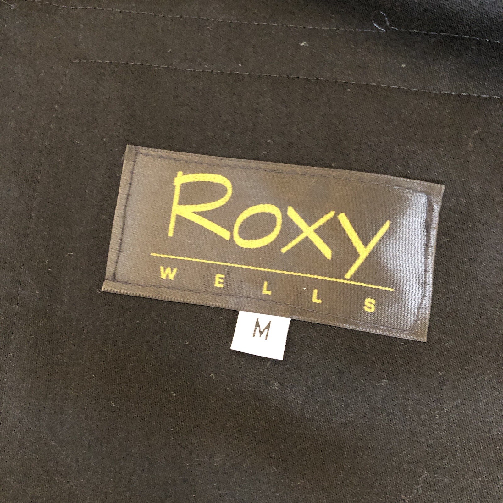 VTG Roxy Wells Art  Patchwork Duster Jacket M - image 10