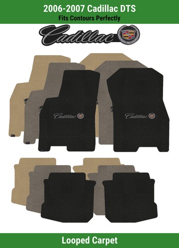 Lloyd Loop Front Mats for '93 60 Special w/Black on Tan Cadillac