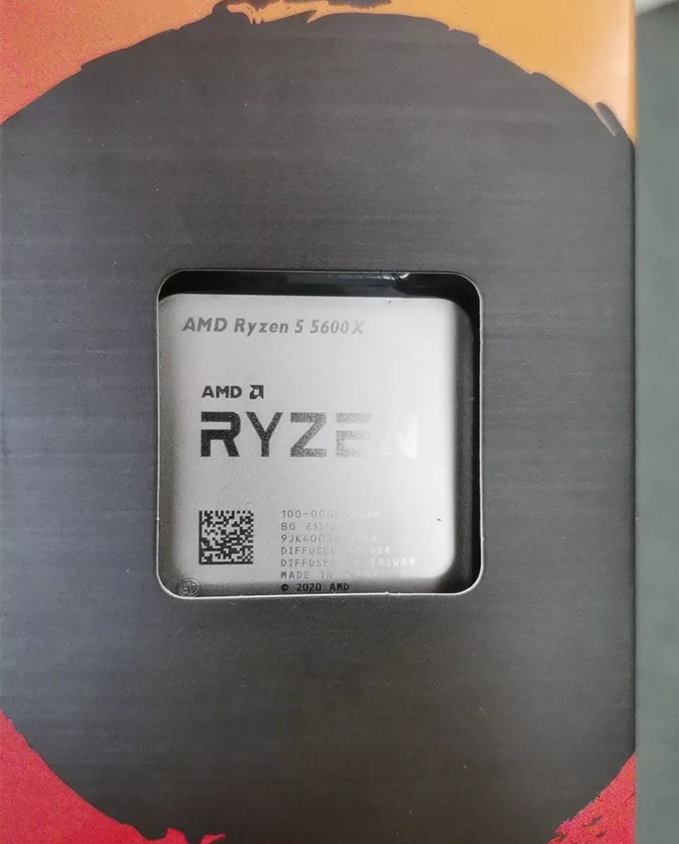 AMD Ryzen 5 5600X 6-Core 3.7 GHz AM4 CPU Processor 