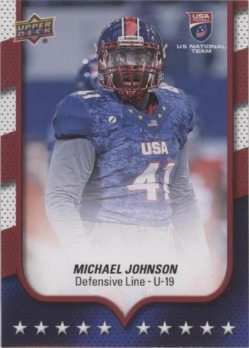 2016 Upper Deck USA Football Michael Johnson #41