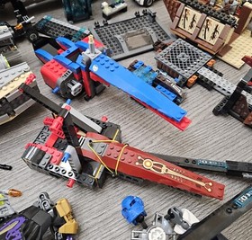 Lego Set Lot of 10+ Sets Star Wars Combat Frigate Ninjago Temple 70751