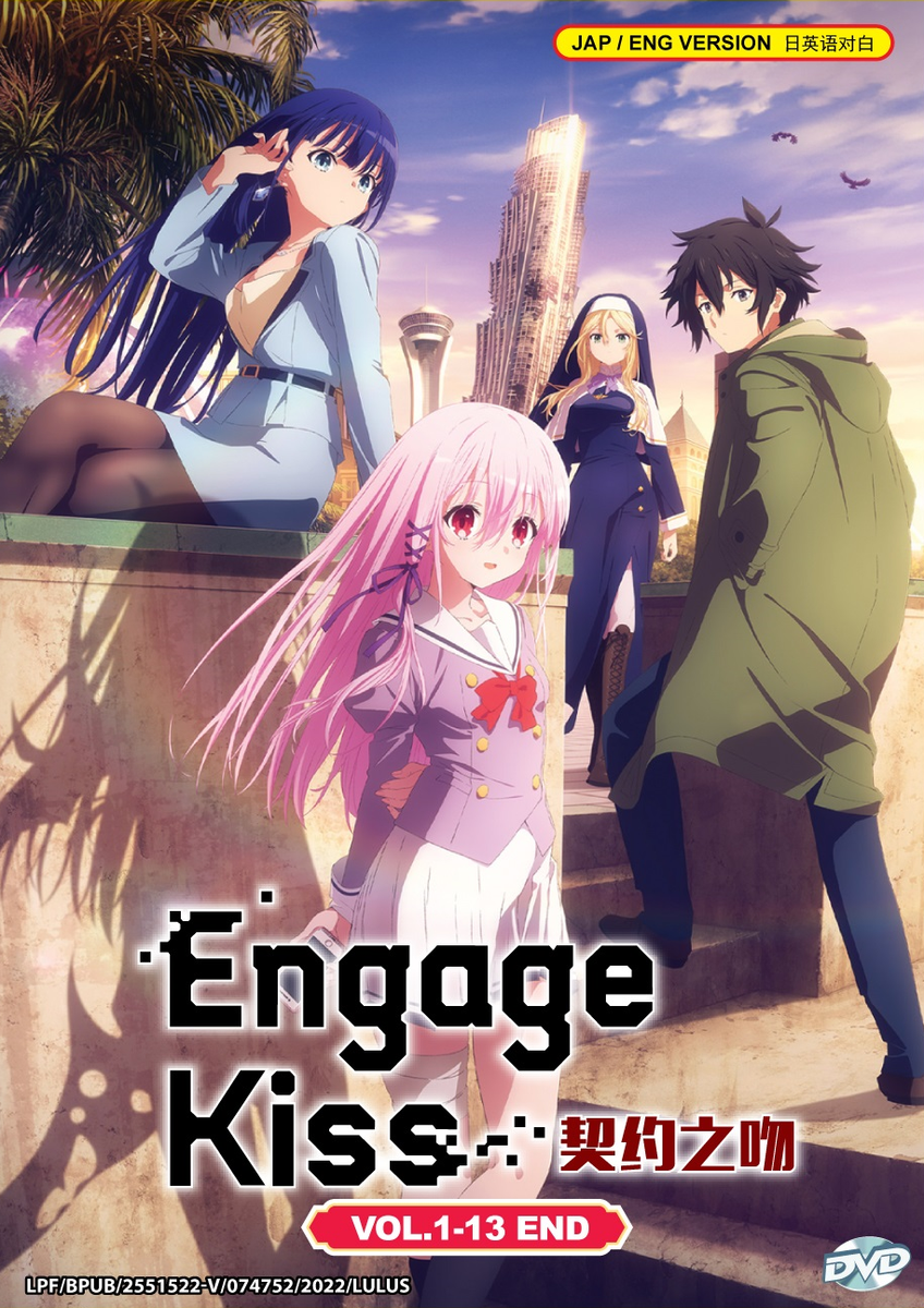 Engage Kiss Vol.1-13 END Complete Anime DVD [English Subtitle 