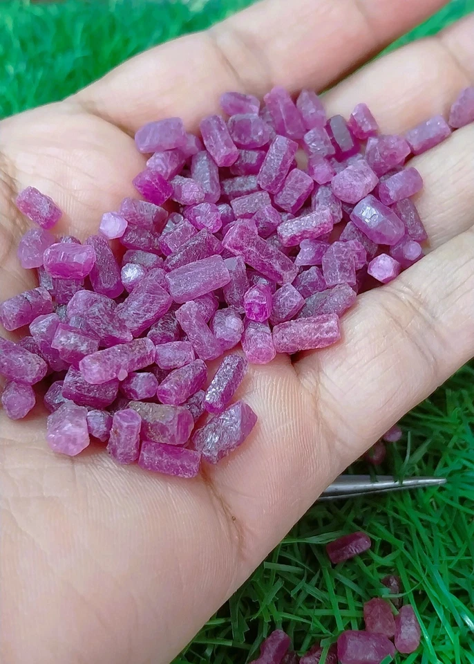 Natural 100% Ceylon Pink Sapphire Rough Loose Unheated Sapphire Rock 500 Ct -Lot - Image 4 of 4