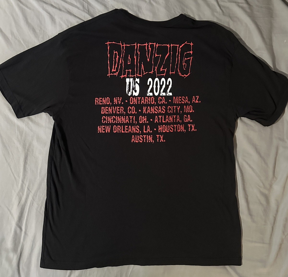 Danzig 2022 Tour T Shirt XL New Misfits Samhain | eBay Danzig 2022 Tour T Shirt XL New Misfits Samhain | eBay