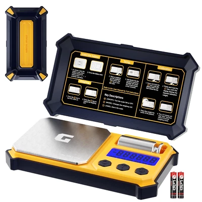 GRAM PRES Digital Pocket Gram Scales 300G X 0.01G Accuracy Small Portable Precision Scale