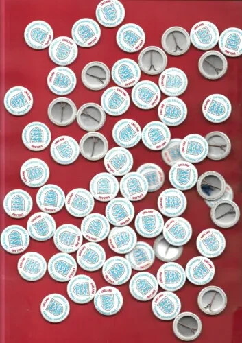 100 official England FA give away badges 1992 European Championships - Picture 1 of 6